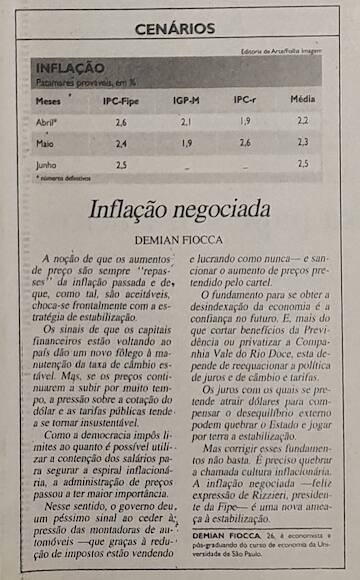 Demian Fiocca coluna Folha de São Paulo